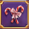 dear santa slot candy cane symbol