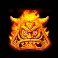 fire and gold cluster breaker slot volcano symbol