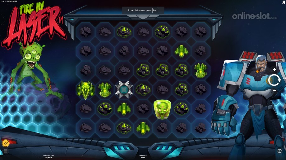 fire my laser slot base game
