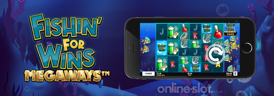 fishin’ for wins megaways mobile slot