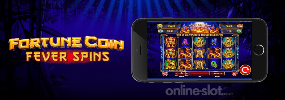 fortune coin fever spins mobile slot