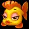 golden fish tank party slot yellow fish symbol