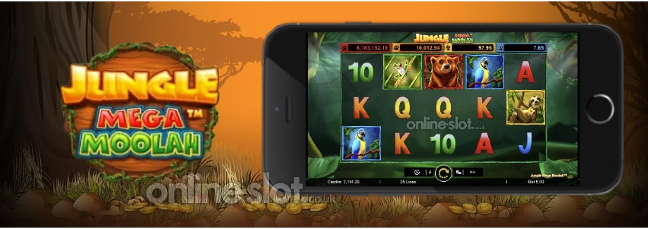 jungle mega moolah slot mobile