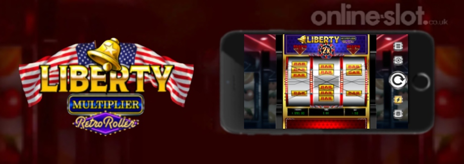 liberty multiplier retro roller mobile slot