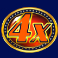 liberty multiplier retro roller slot 4x symbol