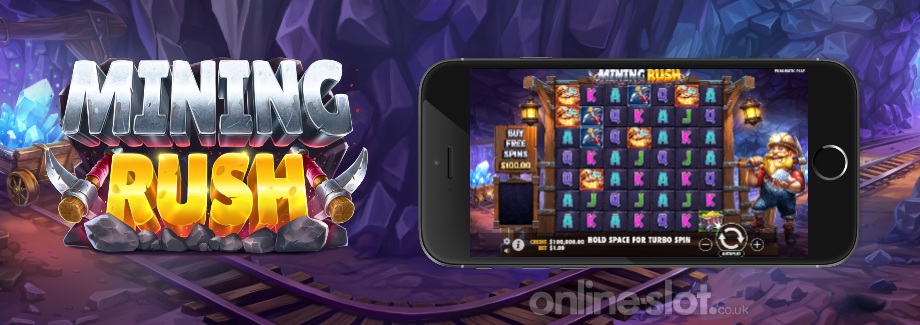 mining rush mobile slot