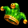 red hot joker cascade slot green joker hat symbol