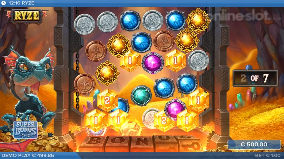 ryze slot free spins