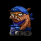 tanked slot blue warlord symbol