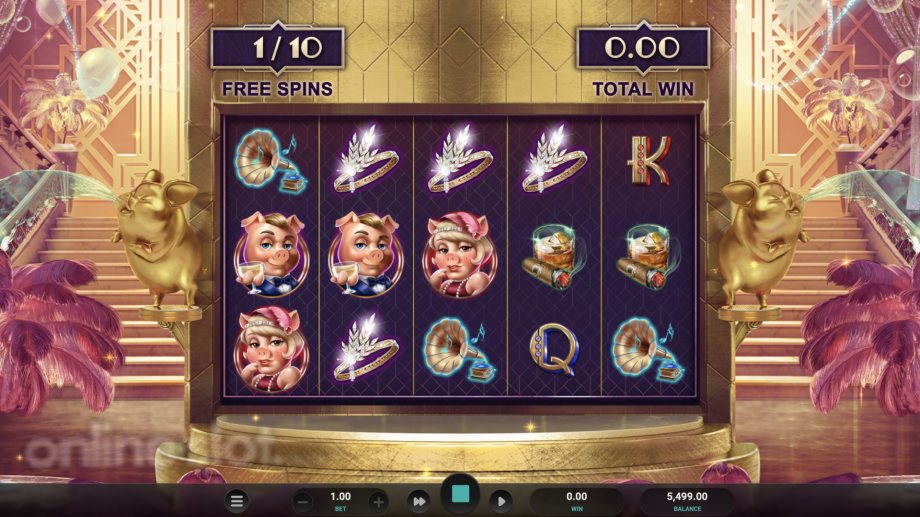 the great pigsby dream drop slot base game