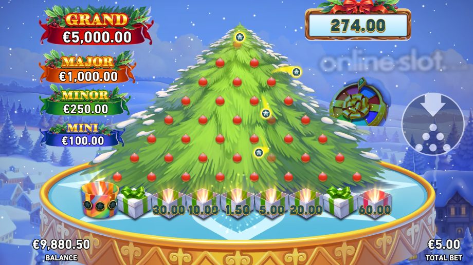 tree wishes slot star drop