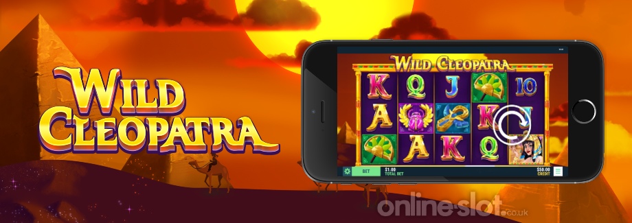 wild cleopatra mobile slot