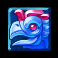 Archie O’Loggins and the Enchanted Masks slot blue bird mask symbol