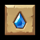 Archie O’Loggins and the Enchanted Masks slot blue gem symbol