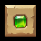 Archie O’Loggins and the Enchanted Masks slot green gem symbol
