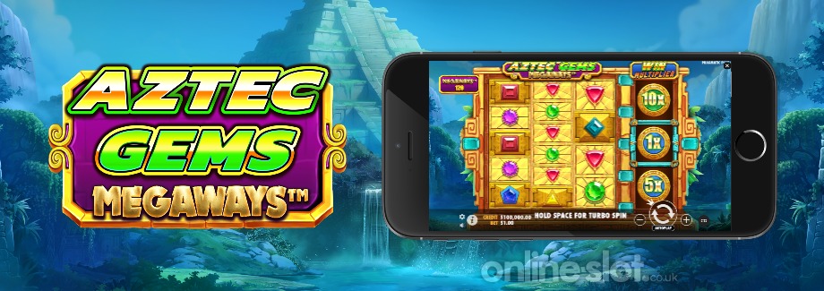 aztec gems megaways mobile slot