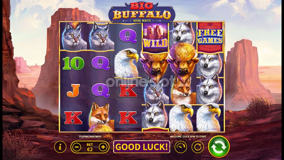 big buffalo slot basegame