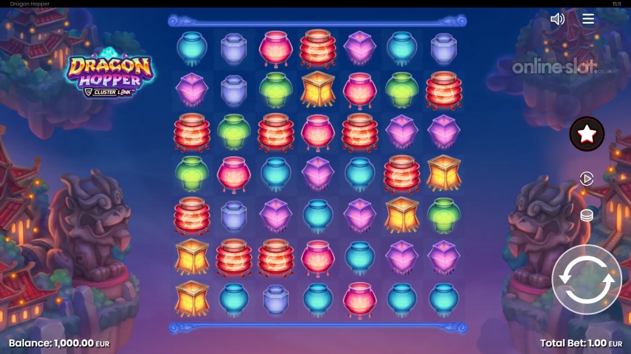dragon hopper slot base game