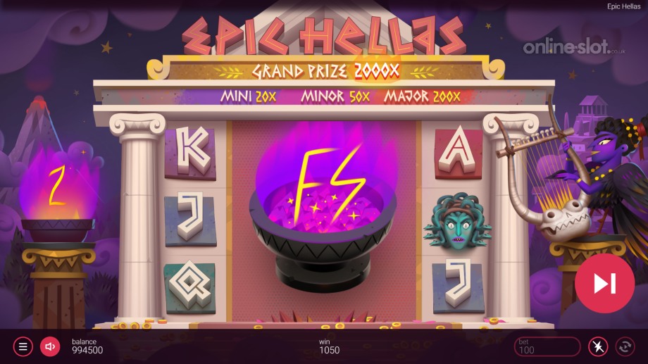 epic hellas slot free spins