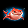fish cashpot deluxe slot shark symbol