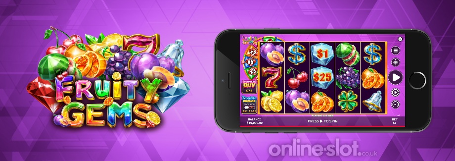 fruity gems mobile slot