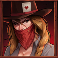 last man standing slot red bandit symbol