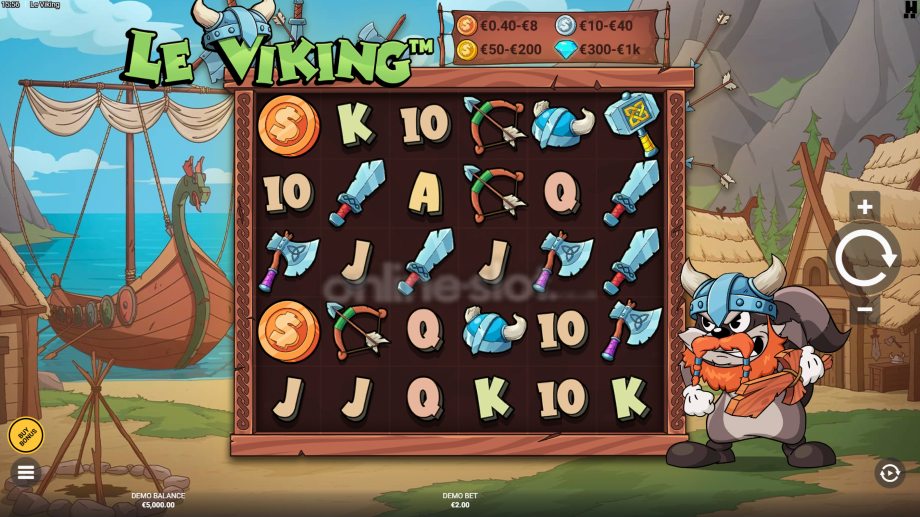 le viking slot base game