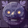 mayan fusion slot purple stone face symbol