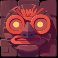mayan fusion slot red stone face symbol