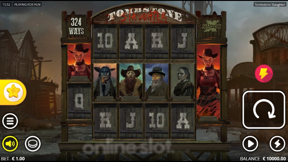 tombstone slaughter el gordos revenge slot base game