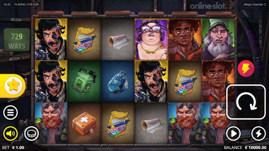xWays Hoarder 2 slot base game