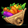 3 plucky hens slot harvest cart symbol