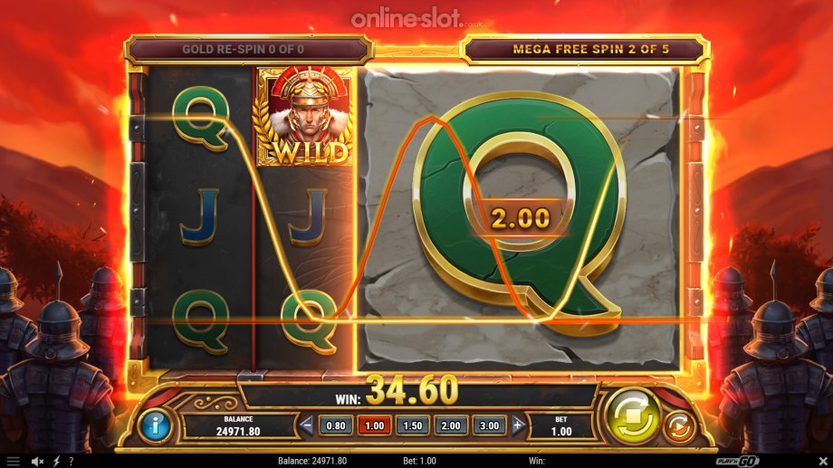 Legion Gold Victory! slot free spins