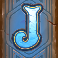 ancient island megaways slot J symbol