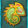 ancient island megaways slot turquiose totem symbol