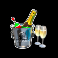 big bass return to the races slot champagne symbol