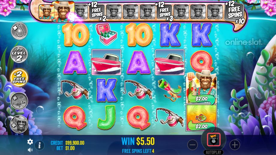 bigger bass splash slot free spins
