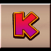 cop the lot megaways slot K symbol