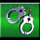 cop the lot megaways slot handcuffs symbol