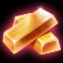 crystal hall slot gold bars symbol