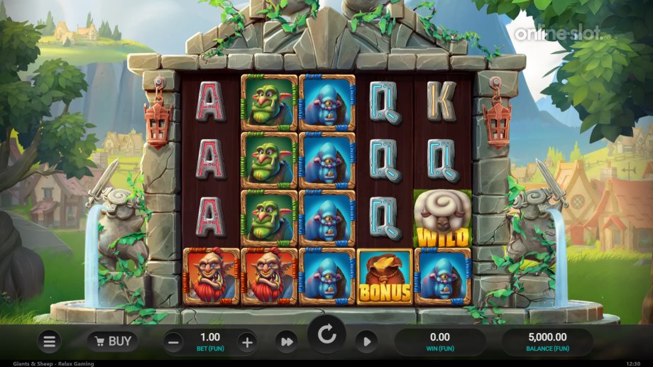 giants and sheep slot base game