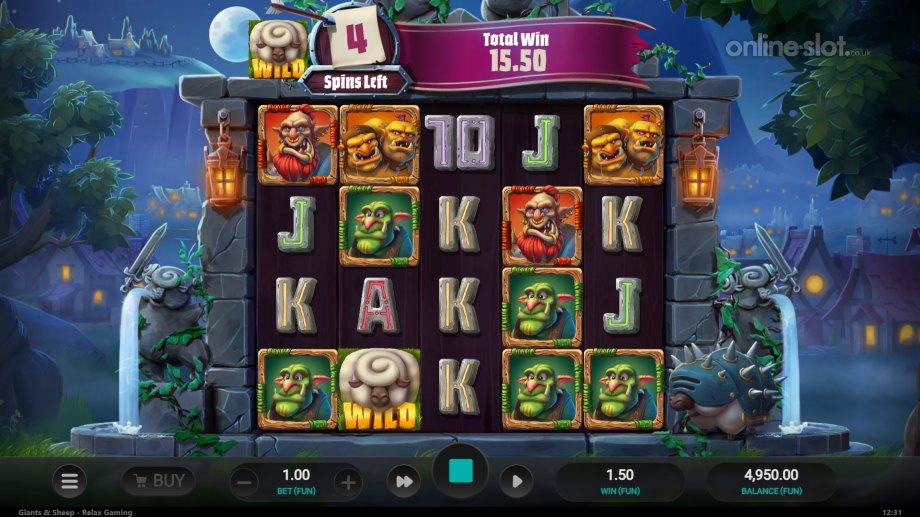 giants and sheep slot free spins