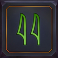 glyph of gods slot green hieroglyph symbol