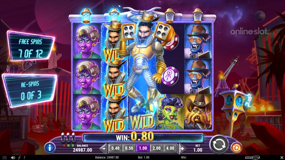 invading vegas revenge on mars slot free spins