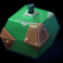 mad blast slot green metal symbol