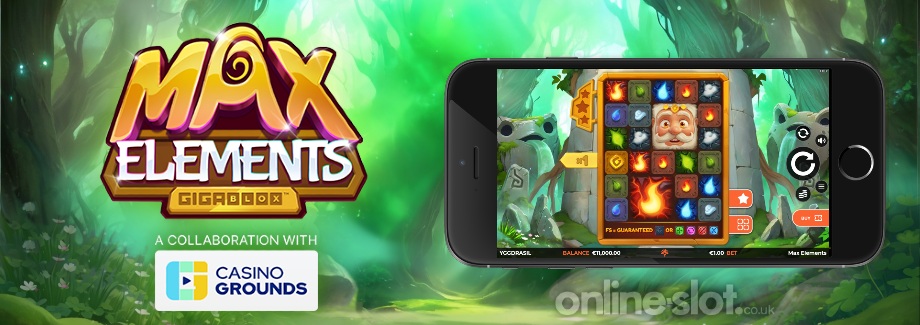 max elements gigablox mobile slot