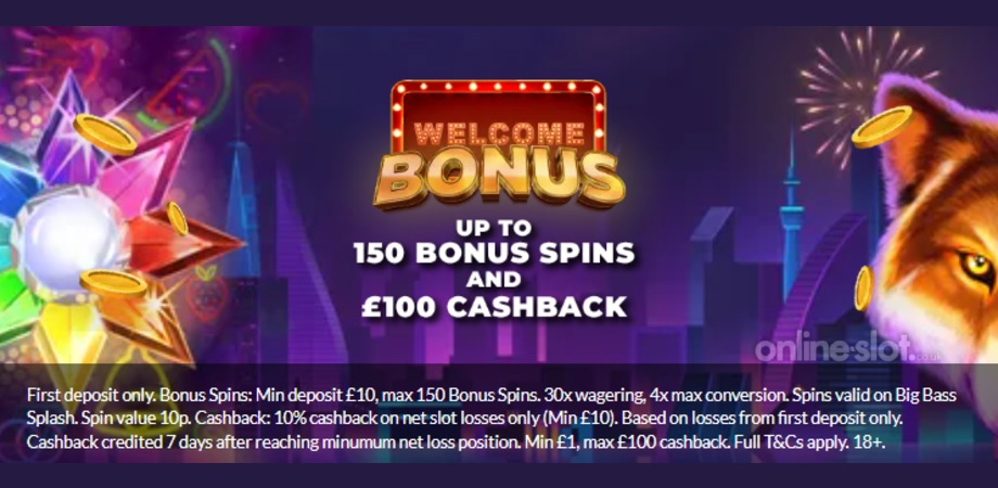 slots rush casino welcome offer