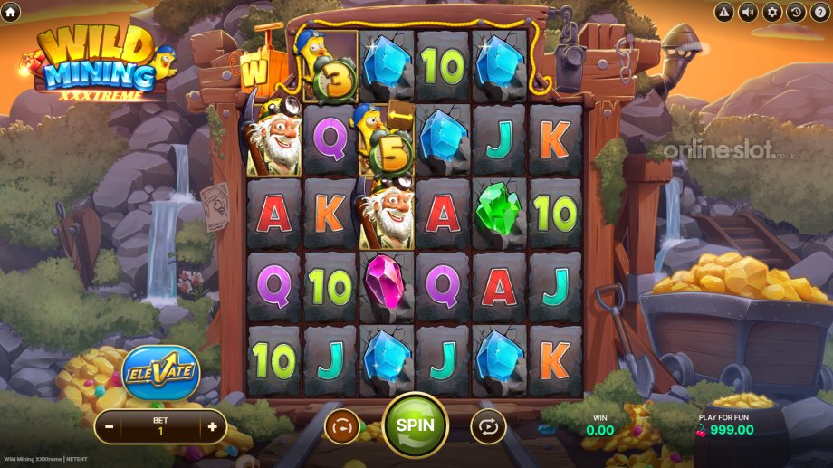 wild mining xxxtreme slot wild zippy