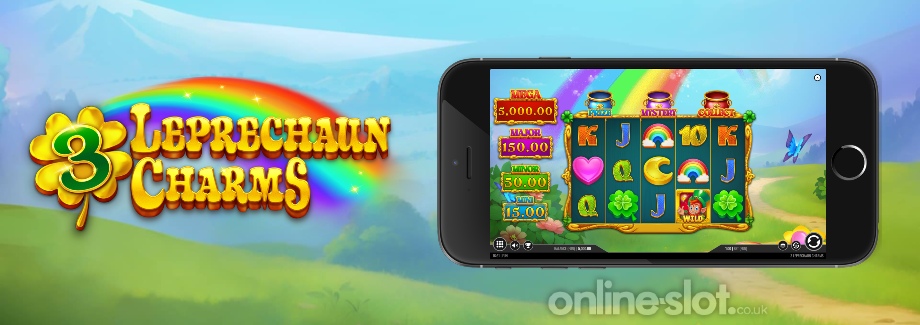 3 leprechaun charms mobile slot