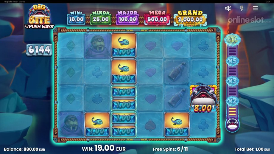 big bite push ways slot free spins